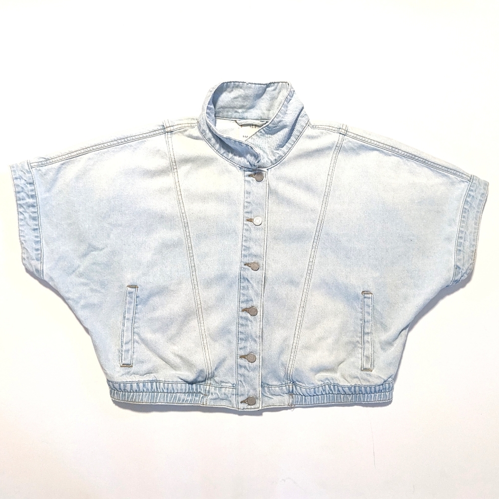 Habitual Short Sleeve Denim Jacket